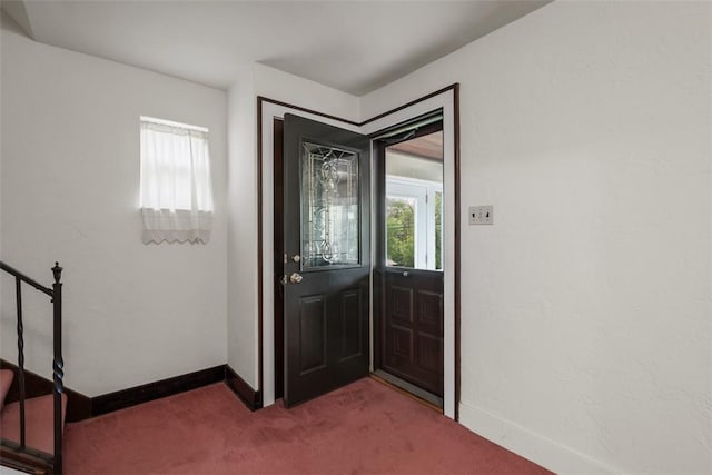 191 Clearview, West View, PA 15229 - entryway featuring healthy amount of natural light, carpet floors, and baseboards