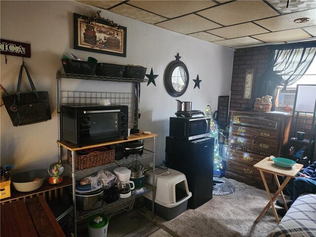 1160 Murray Ave, Unity Twp, PA 15650 - bedroom with carpet and a drop ceiling