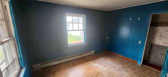 225 Keystone Way, Ellwood City Law, PA 16117 - spare room featuring baseboard heating