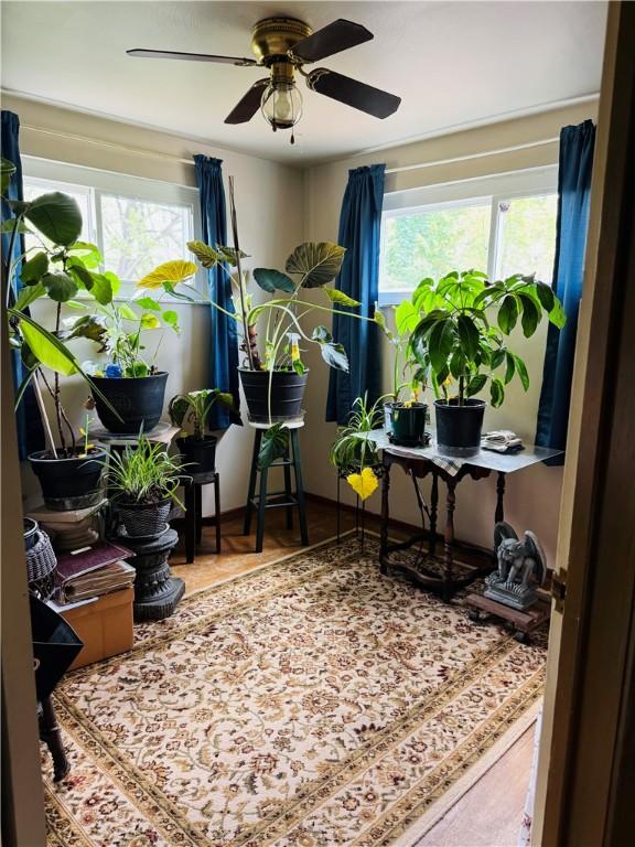 389 Beech Rd, Plum Boro, PA 15239 - office space with plenty of natural light and ceiling fan