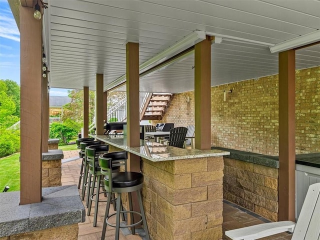 13 Westchester Ct, Robinson Twp Nwa, PA 15136 - view of patio / terrace featuring stairs