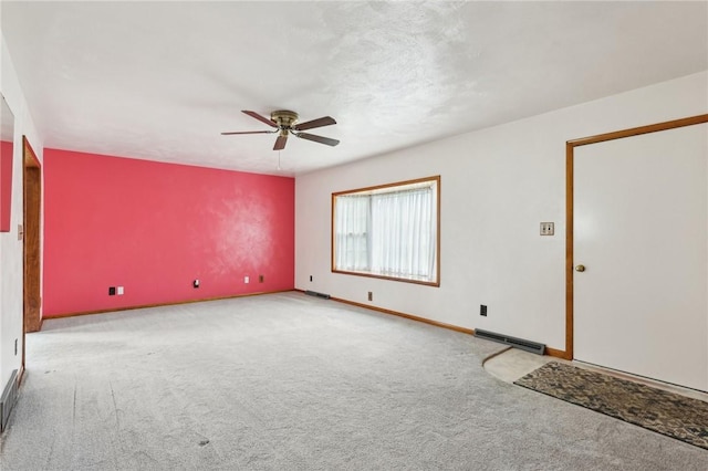 1509 Edmon Rd, Kiskiminetas Twp, PA 15618 - carpeted empty room featuring ceiling fan and baseboards