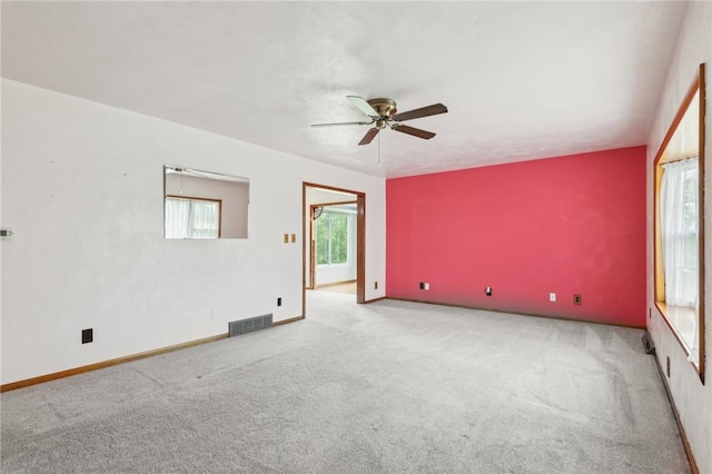 1509 Edmon Rd, Kiskiminetas Twp, PA 15618 - carpeted empty room featuring ceiling fan and baseboards