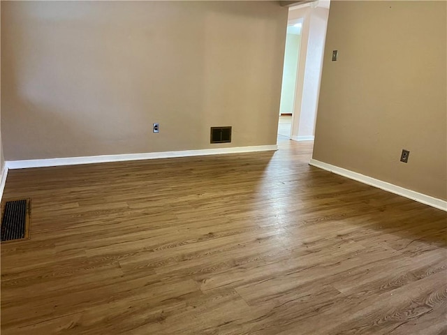3329 Recker Dr, Baldwin Boro, PA 15227 - spare room featuring wood finished floors and baseboards