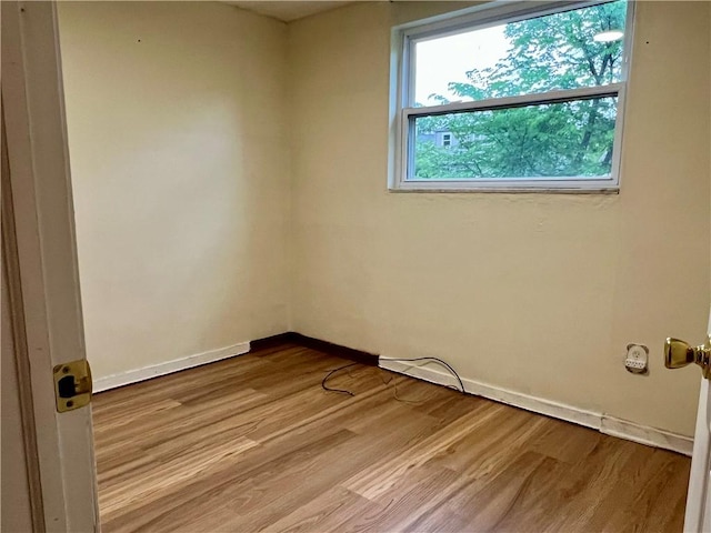 3329 Recker Dr, Baldwin Boro, PA 15227 - unfurnished room with wood finished floors and baseboards