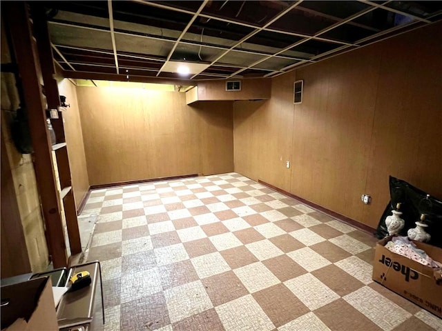 3329 Recker Dr, Baldwin Boro, PA 15227 - finished basement featuring light floors