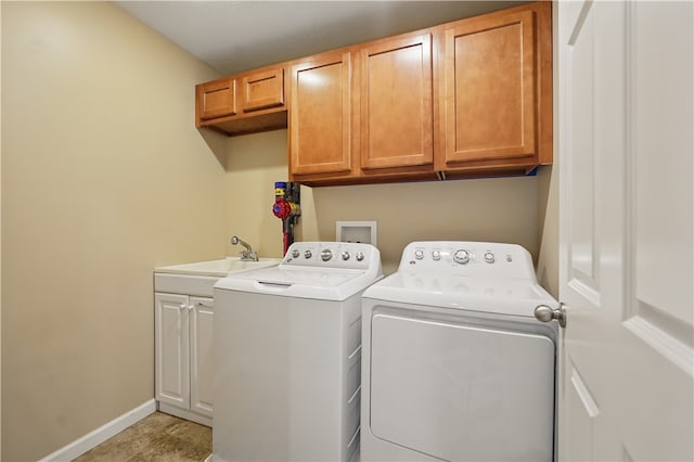 1125 Annisville Rd, Washington Twp But, PA 16050 - washroom featuring washing machine and clothes dryer, cabinet space, and baseboards