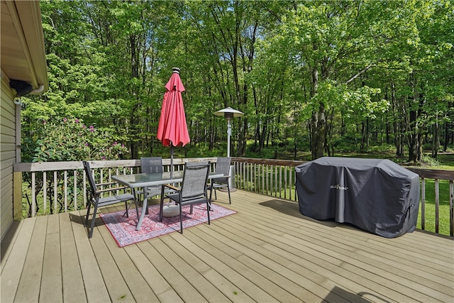 1125 Annisville Rd, Washington Twp But, PA 16050 - wooden deck with outdoor dining space