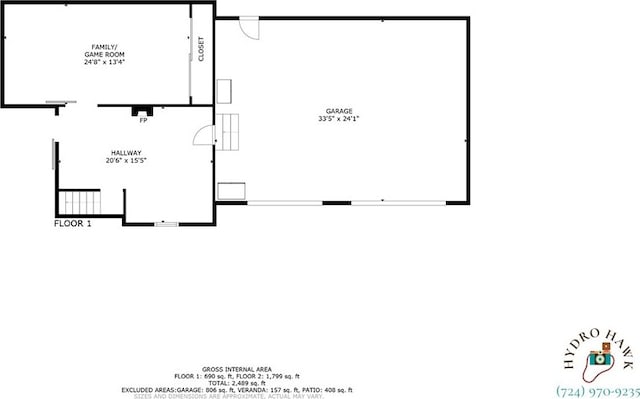 1125 Annisville Rd, Washington Twp But, PA 16050 - room layout