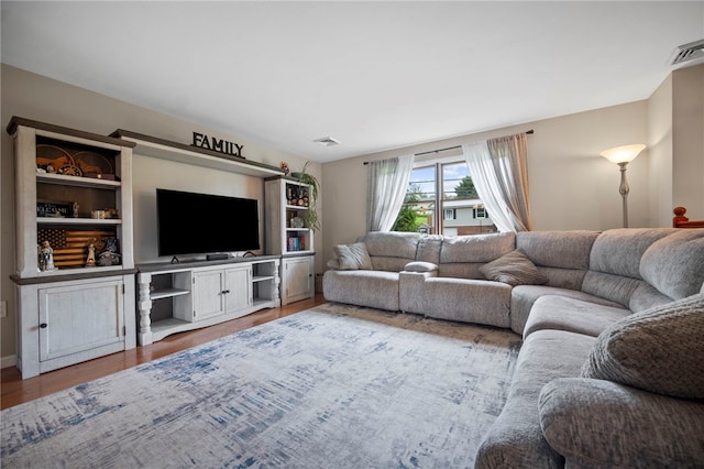 174 Hague Ln, South Union Twp, PA 15401 - living area featuring wood finished floors