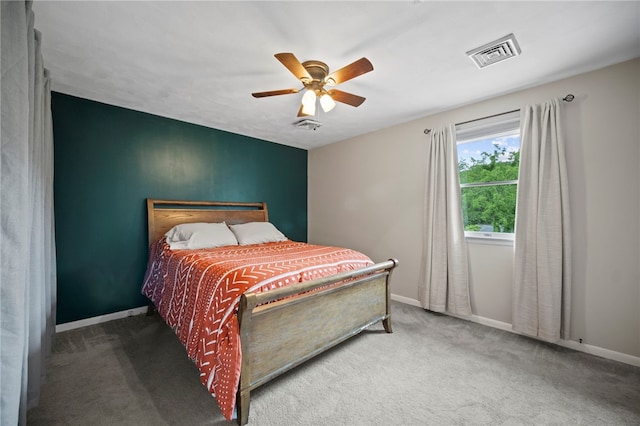 174 Hague Ln, South Union Twp, PA 15401 - carpeted bedroom featuring ceiling fan and baseboards