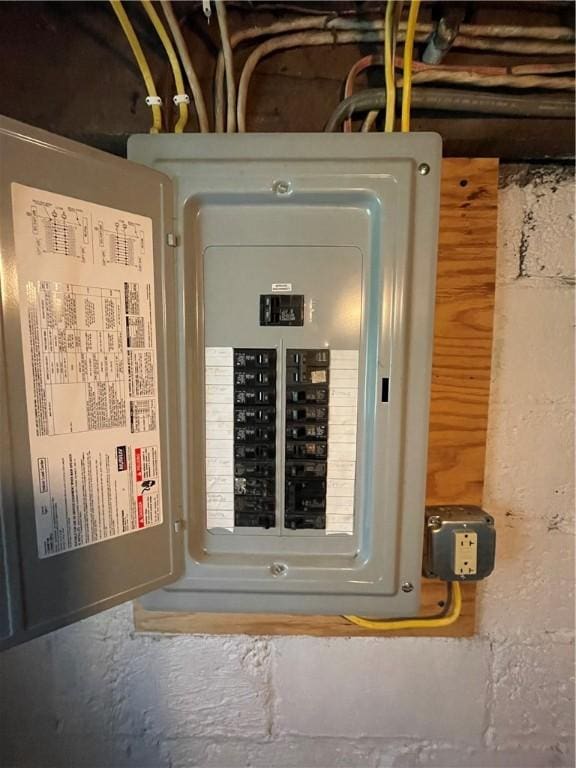 23 Columbia Park, Hempfield Twp Mer, PA 16125 - utility room with electric panel