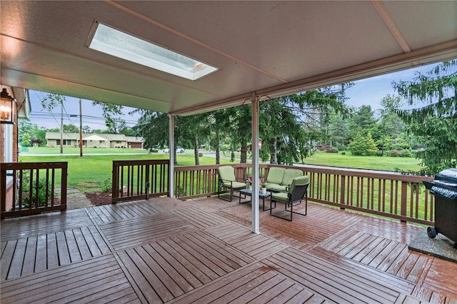 1527 W Ingomar Rd, Franklin Park, PA 15237 - deck with a yard and an outdoor living space