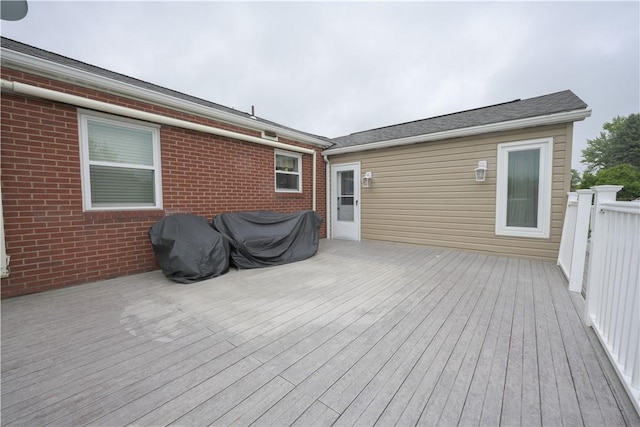 127 Burns Ave, Chippewa Twp, PA 15010 - view of wooden terrace