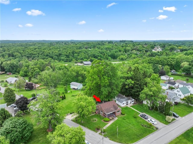 146 Samuel St, Chippewa Twp, PA 15010 - aerial view of residential area with a forest