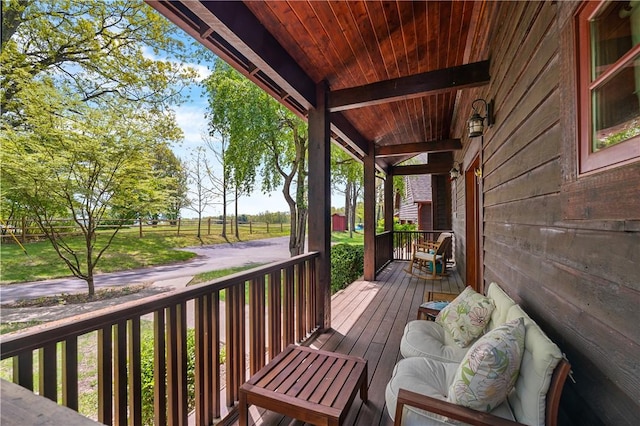 311 Derry Ridge Rd, Ligonier Twp, PA 15658 - view of wooden porch