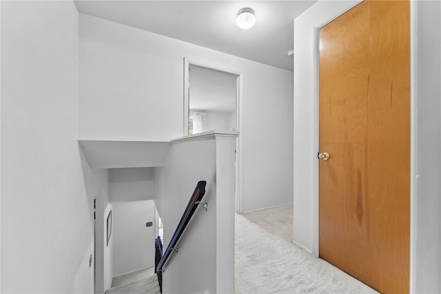 1467 Meteor Cir, Upper St Clair, PA 15241 - corridor with an upstairs landing and carpet flooring