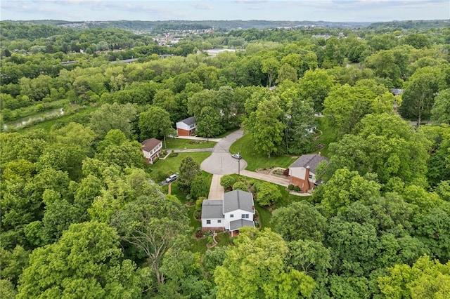 1467 Meteor Cir, Upper St Clair, PA 15241 - drone / aerial view of a heavily wooded area