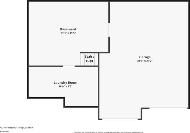 407 Pine Trees Dr, Scott Twp Sal, PA 15106 - property floor plan