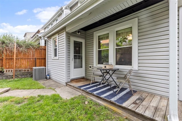 1241 Arkansas Ave, Dormont, PA 15216 - wooden terrace featuring cooling unit