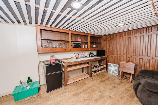 3 Coates Ln, White Twp Ind, PA 15701 - indoor dry bar with light wood finished floors