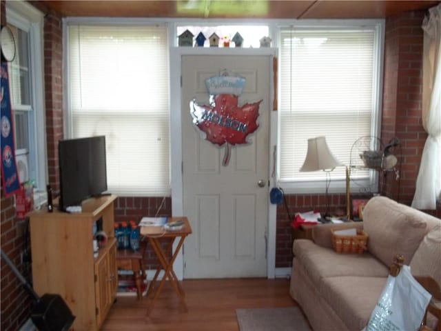 109 Mason Dr, Shaler, PA 15116 - living area featuring wood finished floors