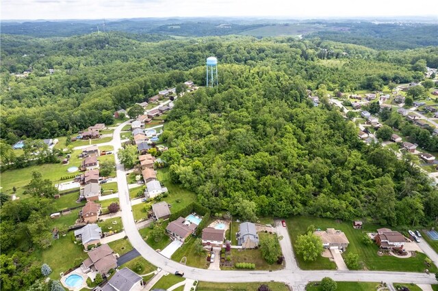 200 Sunrise Dr, Penn Twp Wml, PA 15642 - aerial perspective of suburban area featuring a heavily wooded area