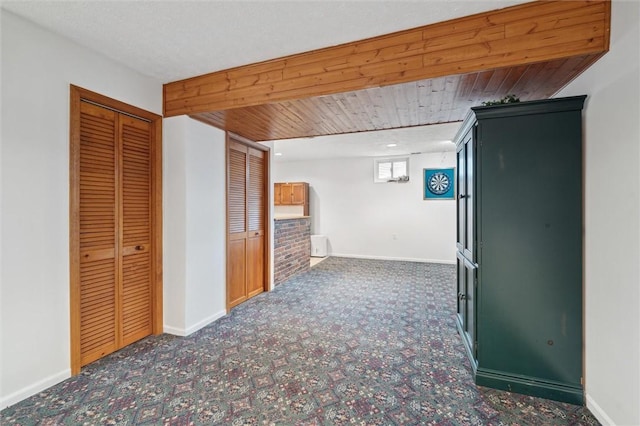 5020 Meadow Crest Dr, Hampton, PA 15101 - hall with carpet flooring and baseboards