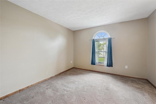 5020 Meadow Crest Dr, Hampton, PA 15101 - carpeted spare room featuring baseboards and a textured ceiling