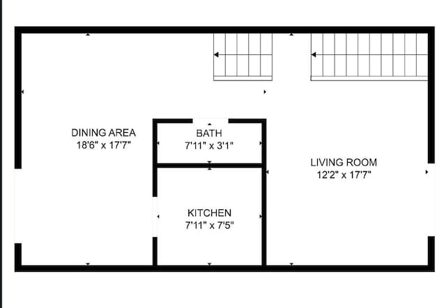 65 Universal St, Bridgeville, PA 15017 - property floor plan