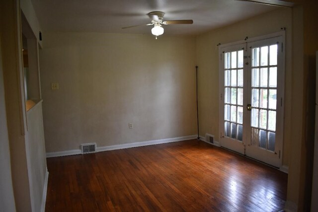 945 Brodhead Rd, Moon/Crescent Twp, PA 15108 - empty room featuring a ceiling fan and hardwood / wood-style flooring