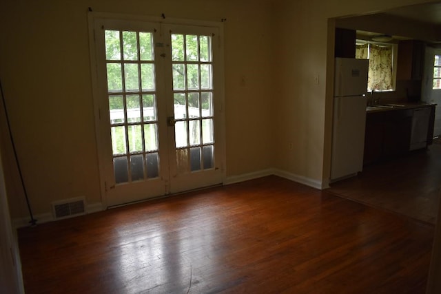 945 Brodhead Rd, Moon/Crescent Twp, PA 15108 - entryway featuring dark wood-style flooring