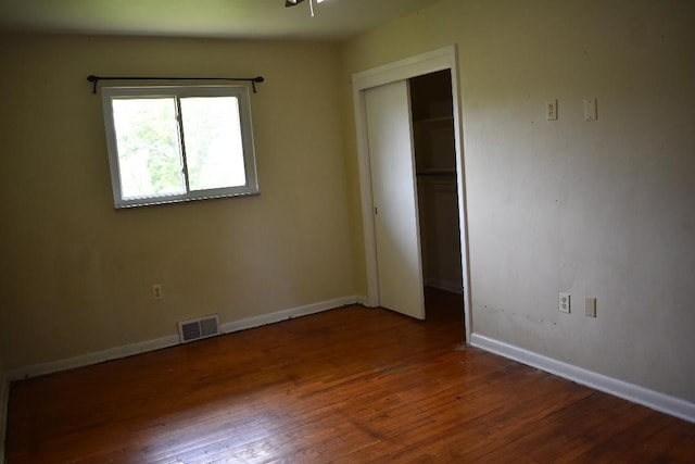945 Brodhead Rd, Moon/Crescent Twp, PA 15108 - unfurnished bedroom with hardwood / wood-style flooring and a closet