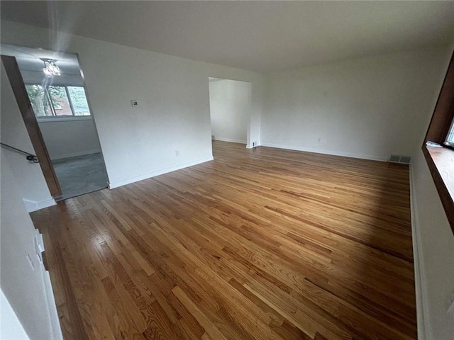 1123 Blue Jay Dr, Pittsburgh, PA 15243 - spare room featuring wood finished floors and baseboards