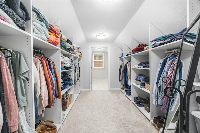 230 Summerlawn Dr, Bell Acres, PA 15143 - spacious closet with lofted ceiling and carpet floors