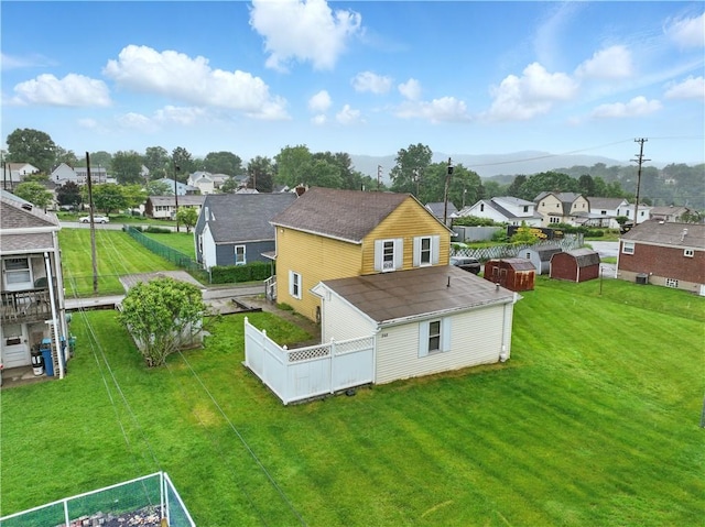 848 7th St, Verona, PA 15147 - rear view of property with a residential view and a mountain view