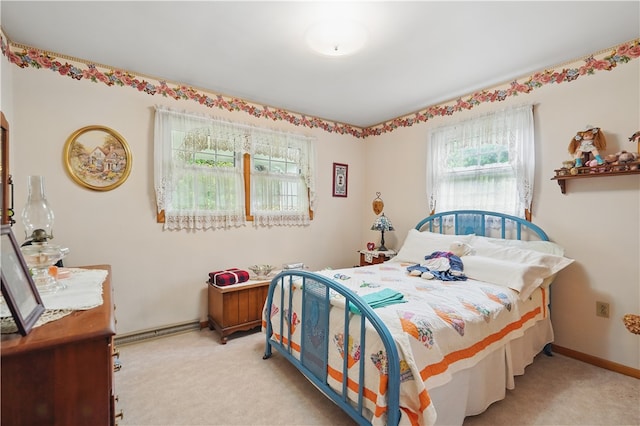 146 Tower Ln, Daugherty Twp, PA 15066 - carpeted bedroom featuring baseboards