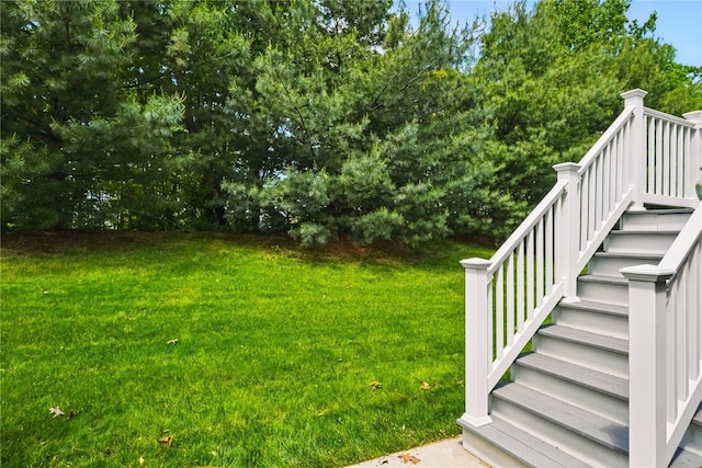 518 Carvine Ct, Marshall, PA 15090 - view of grassy yard featuring stairway