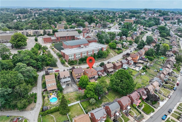 2352 Edgar St, Carrick, PA 15210 - aerial view of property's location featuring nearby suburban area