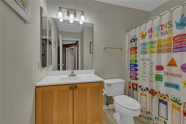 6023 Hawthorn Dr, Moon/Crescent Twp, PA 15108 - full bath with toilet, vanity, and curtained shower