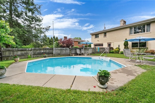 407 Neola Cir, Ross Twp, PA 15237 - view of swimming pool with a patio area
