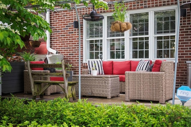 1437 Browning Rd, Highland Park, PA 15206 - view of patio / terrace with outdoor lounge area