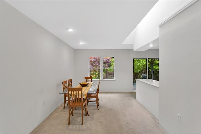 1860 Washington Rd, Washington Twp Wml, PA 15613 - dining space with light colored carpet and recessed lighting