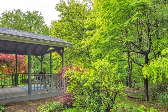 1860 Washington Rd, Washington Twp Wml, PA 15613 - view of yard featuring a gazebo and a deck
