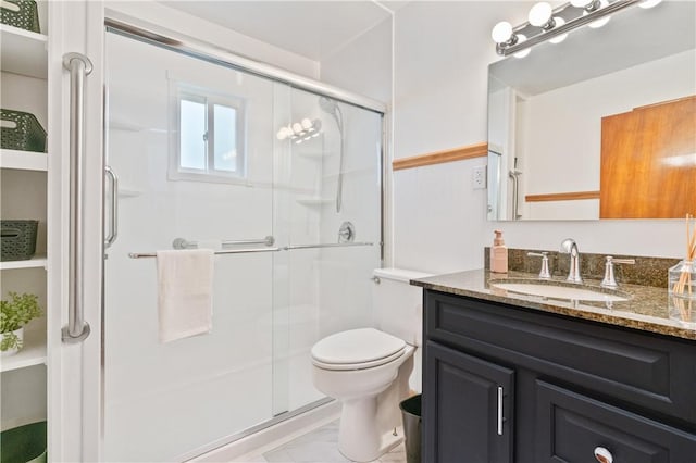 3261 Central Ave, Brighton Heights, PA 15212 - full bath with vanity, a stall shower, and toilet