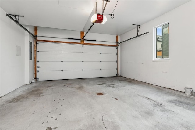 5523 Butler St, Lawrenceville, PA 15201 - garage featuring a garage door opener