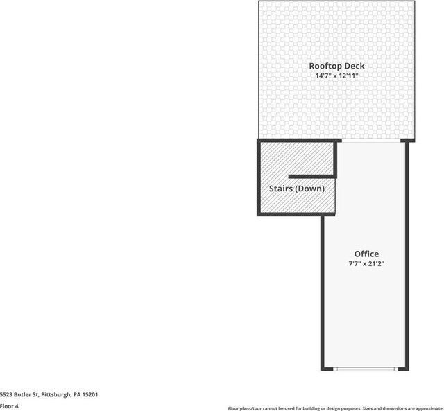 5523 Butler St, Lawrenceville, PA 15201 - room layout