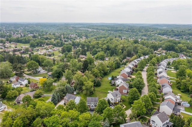 5743 Villahaven Dr, Bethel Park, PA 15236 - aerial perspective of suburban area