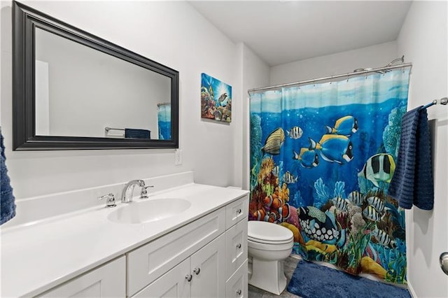 2008 Ashton Row, South Fayette, PA 15017 - bathroom with toilet, vanity, and curtained shower