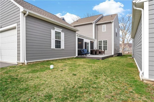 2008 Ashton Row, South Fayette, PA 15017 - back of house featuring a lawn and cooling unit